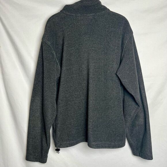 Columbia Steen Mountain Gray Full Zip Fleece Jacket Medium - Picture 2 of 13